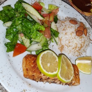 Salmon a la parrilla