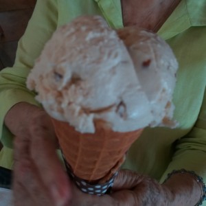 Barquillo de Helado de Almendras