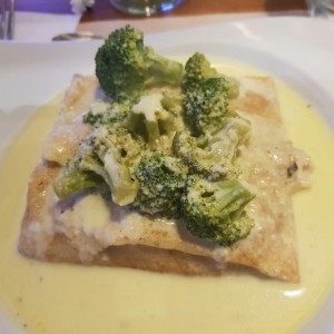 crepes queso y brocoli