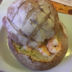 pan relleno de caramarones