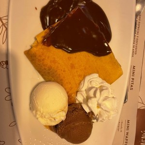 Crepe de chocolate 