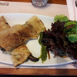 Portobelo Mushroom crepe