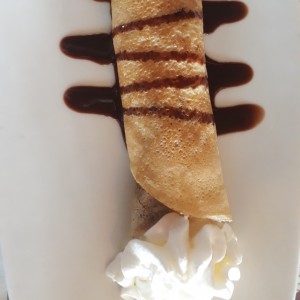 Crepe de nutella y fresas