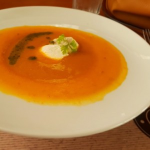 sopa de zapallo