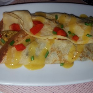 Crepe Pollo al Curry