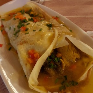 crepe pollo thai