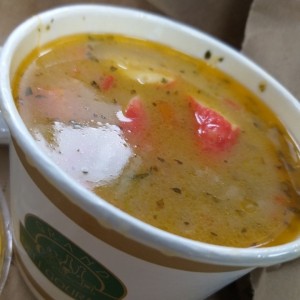 sopa de mariscos