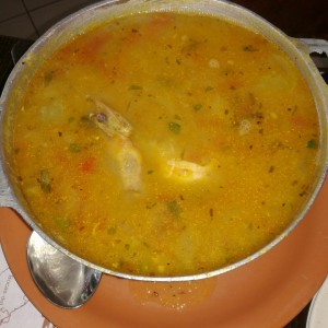 sopa de mariscos