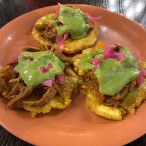 Patacon con ropa vieja