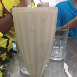 batido de vainilla