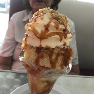 no me olvides de napolitano y sirope de caramelo