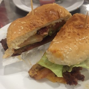 Quesoburguesa con bacon