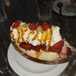 Postres - Banana Split