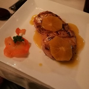 Pollo a la naranja