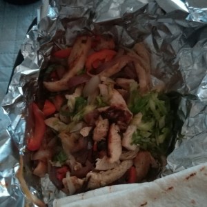 Fajitas de Pollo