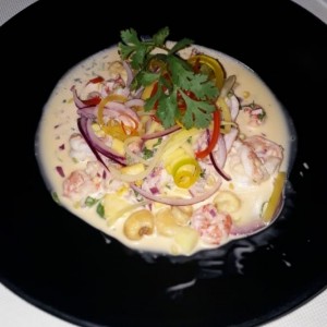 Ceviche Peruano de Camarones