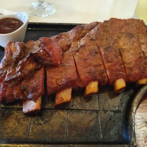 costillas de cerdo ahumadas