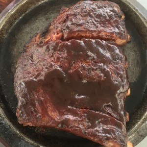 costilla de cerdo ahumada