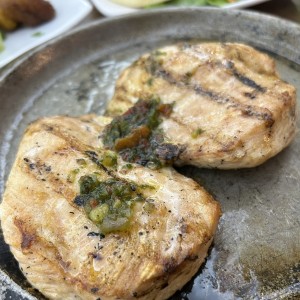 Pechuga de pollo a la brasa