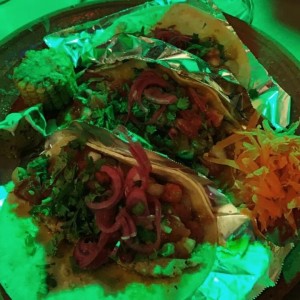 tacos de pollo