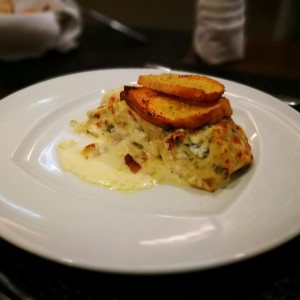 Lasagna con Espinaca