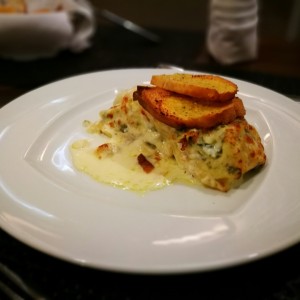 Lasagna con Espinaca