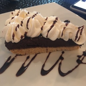 Pie de chocolate