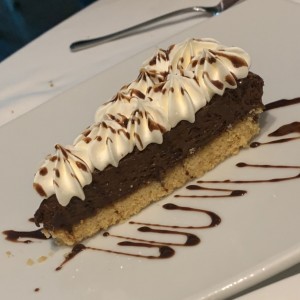 Pie de chocolate