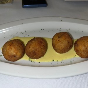 Croquetas de risotto 