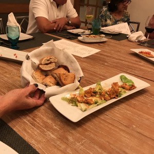 cracker chicken, un toqe de picante, delicioso