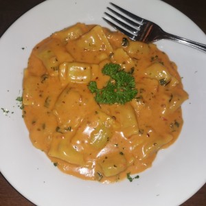 Ravioli de Queso en vodka