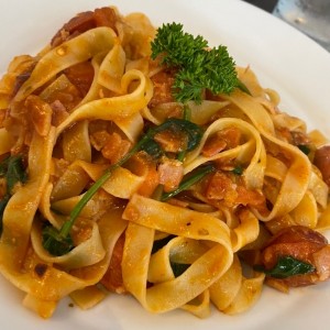 Fetuccini alla bocaiola