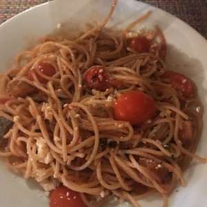 spaguettini a la norma