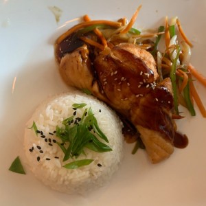 salmon teryaki