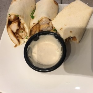 Chicken Asian taco