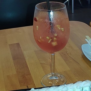 Sangria de sandia 