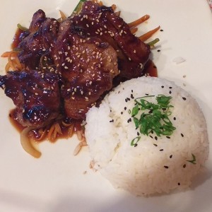 Teriyaki de carne