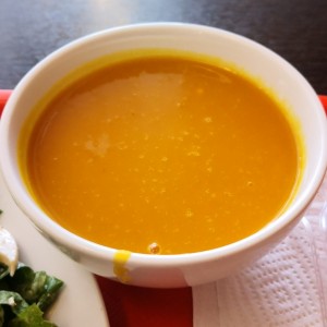 sopa de zapallo