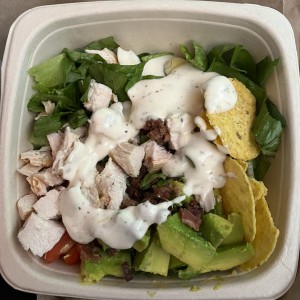 Ensalada con pollo 