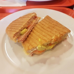 Panini de pavo