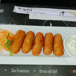 Entradas Calientes - Croqueta de cangrejo