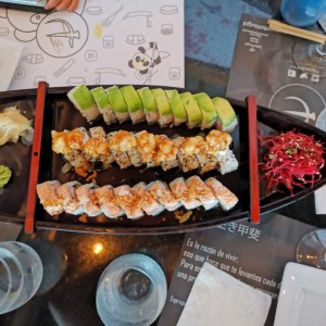 Rollos Especiales - Tokio, Ebi Roll y Dragon