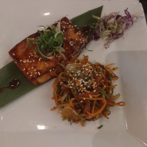 salmon teriyaki