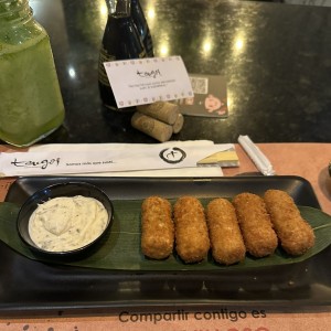 Entradas - Croqueta de Cangrejo