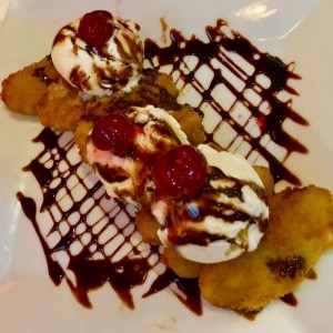 Postres - Banana Tempura