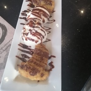 Postres - Banana Tempura