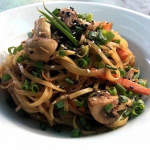 Pad Thai vegetales 