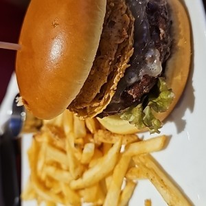 fridays whisky glazed burger