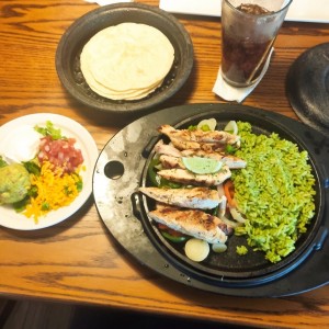 Chicken fajitas