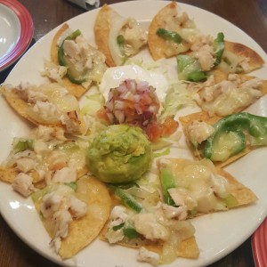 Chicken Fajitas Nachos